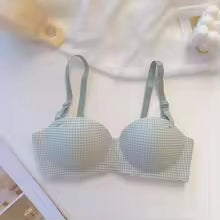 Brazzy Plaid Luxe Thick Padded Push-Up Bra