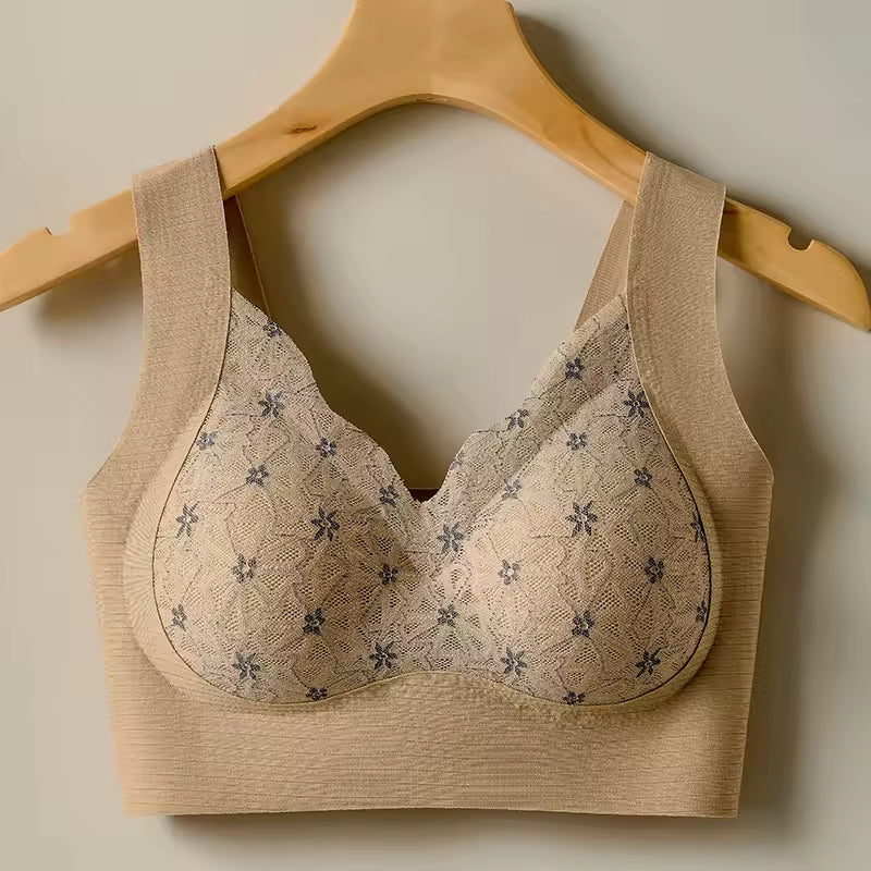 Brazzy Elegance Seamless Back-Lace Bra
