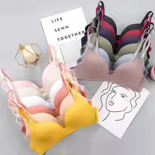 Brazzy Seamless Wireless Push-Up Bra