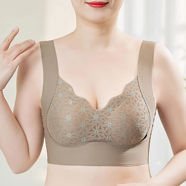 Brazzy Elegance Seamless Back-Lace Bra