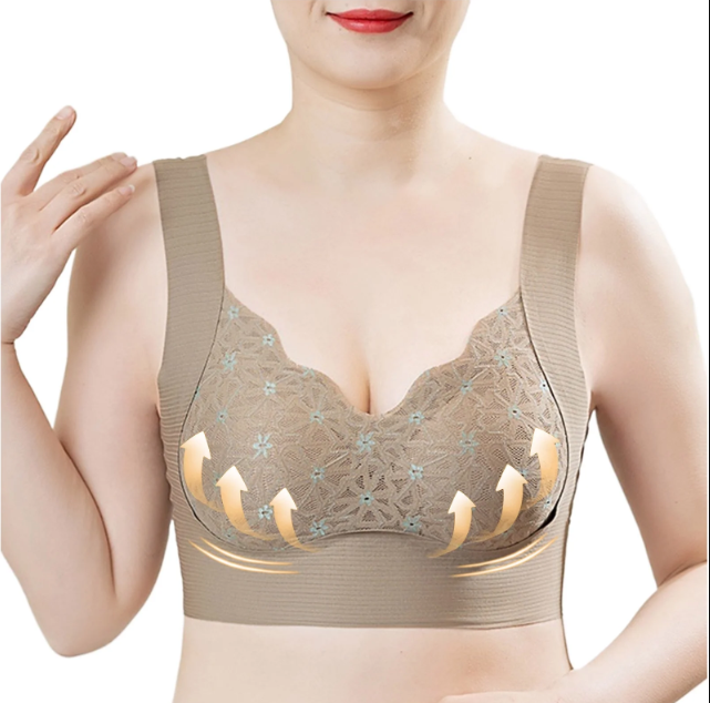 Brazzy Elegance Seamless Back-Lace Bra