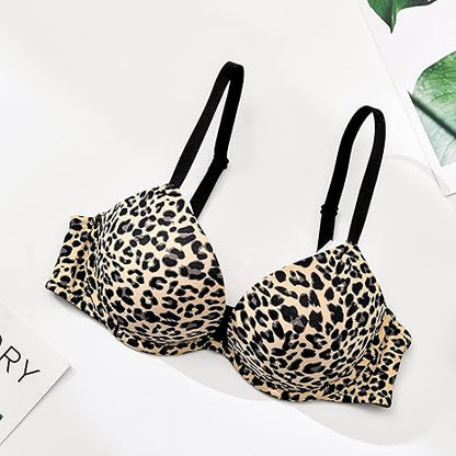 🔥 Brazzy Wild Tiger Double Padded Bra 🔥