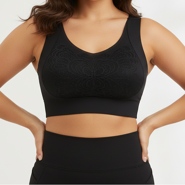 Brazzy Luxe Fancy Back-Hook Blouse