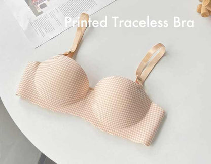 Brazzy Plaid Luxe Thick Padded Push-Up Bra