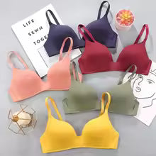 Brazzy Seamless Wireless Push-Up Bra