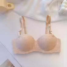 Brazzy Plaid Luxe Thick Padded Push-Up Bra