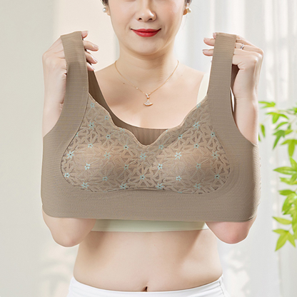 Brazzy Elegance Seamless Back-Lace Bra