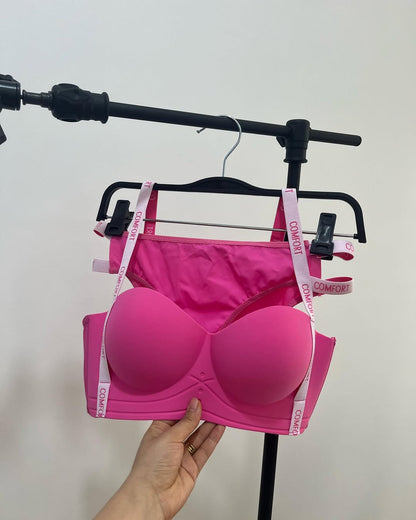 Ice Cream Bra and Panty Set - Wireless Comfort Lingerie | Brazzy